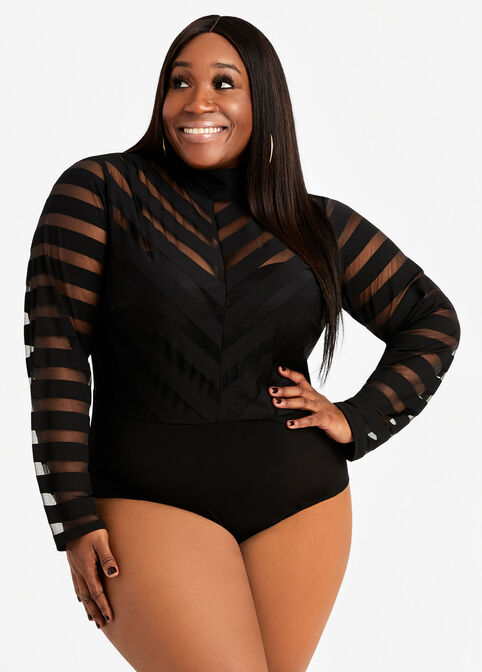 The Carrie Bodysuit, Black image number 1