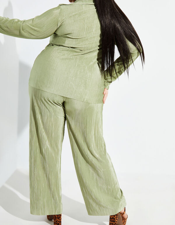 The Kendall Wide Leg Pants, Olive image number 1