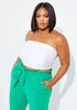 The Evie Cropped Top, White image number 0