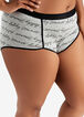 Cotton Stretch Brief Panty, Heather Grey image number 2