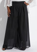 Plus Size Sheer High Waist Wide Leg Sexy Summer Pants Two Piece Set image number 0