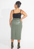 The Baylor Midi Skirt, Green image number 1