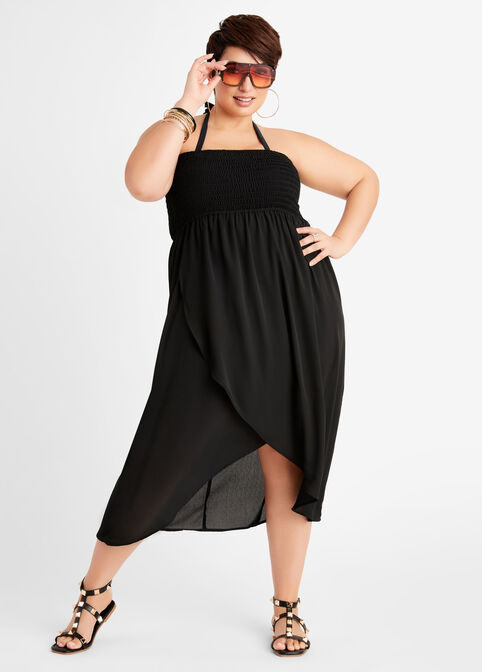 Plus Size Swim Plus Size Swimsuit Plus Size Cover Up Plus Size Coverup image number 0