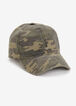Distressed Camo Ponytail Cap, Olive image number 2