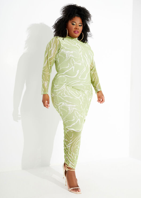 The Maven Dress, Lime Rickey image number 1