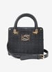 Bebe Alexandra Small Satchel For Less Faux Leather Handbags image number 0