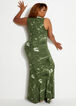 The Delphine Dress, Olive image number 1