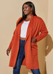 Plus Size knitted cardigan plus size knit duster layer image number 0