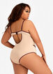 Sheer & Lace Lingerie Bodysuit, Nude image number 1