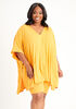Ribbed Jersey Lounge Tunic, Mustard image number 0