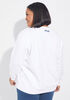 FILA Araceli Fleece Sweatshirt, White image number 1