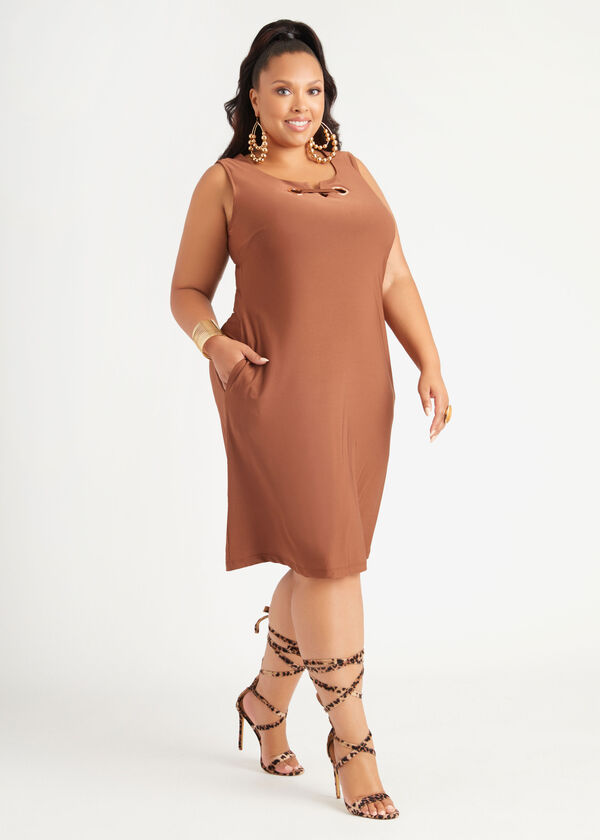 Plus Size dress jersey knit trendy plus size bodycon sexy dresses image number 0