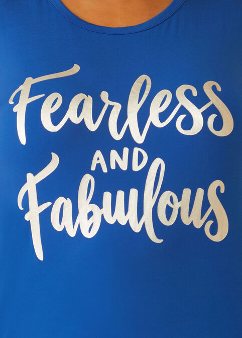 Cutout Fearless Graphic Tee, Surf The Web image number 2