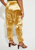 Satin Joggers, Gold image number 1