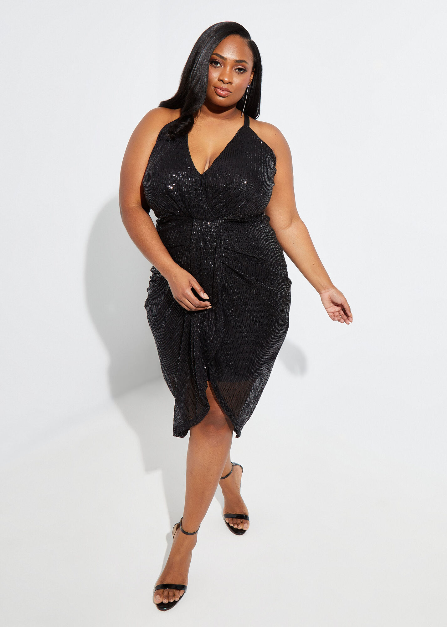 Plus Size Dress Sexy Cocktail Holiday Bodycon