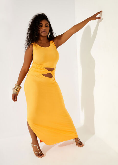 The Brianna Dress, Yellow image number 0