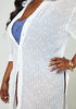 Beach Break Sequined Cover Up, White image number 2
