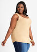 Sleeveless Ruched Side Tank Top,  image number 0
