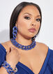 Crystal Chain Link Necklace, Sodalite image number 0
