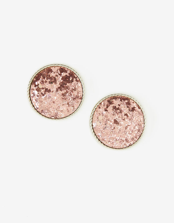 Glittered Clip On Earrings, Foxglove image number 0