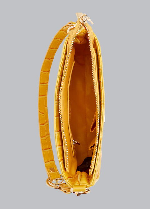 Bebe Tara Mini Shoulder Bag, Yellow image number 2