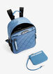 Steve Madden BForce Logo Backpack, Blue image number 1