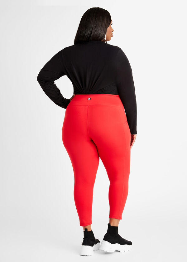 Champion Absolute Cropped Leggings, Red image number 3