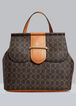 Nanette Lepore Logo Convertible Bag, Chocolate Brown image number 0