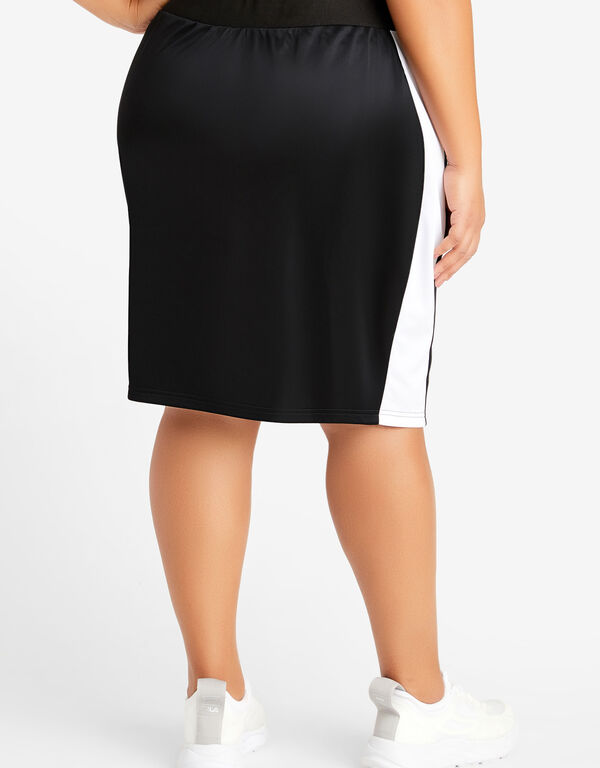 FILA Curve Skirt Squad, Black White image number 1