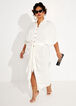 Off White The Melanie Shirtdress, Off White image number 0