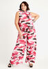 Abstract Pull On Palazzo Pants, Multi image number 2