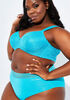 Balconette Butterfly Bra, Teal image number 2