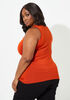 The Easy Basic Stretch Tank, Rooibos image number 1
