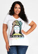 Super Power Hair Graphic Tee, White image number 0
