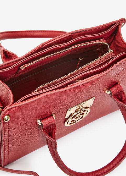 Bebe Kate Small Satchel, Red image number 2