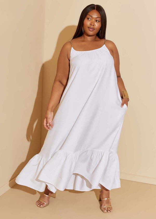 vant gødning legeplads Plus Size maxi dresses plus size white dress plus size sun dress