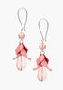 Pink Petal Drop Earrings, Foxglove image number 0