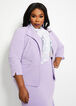 Plus Size Structured Open Front Knit Jacket image number 0