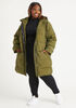 Plus Size Designer Outerwear Vince Camuto Wool Long Zip Front Coats image number 0