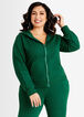 Rhinestone French Terry Hoodie, EDEN image number 0