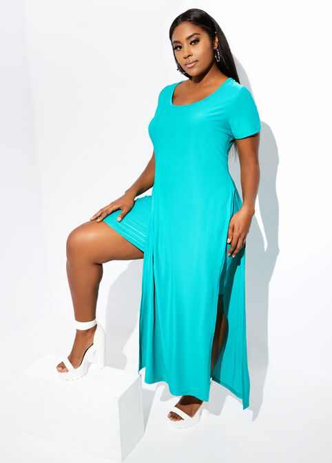The Claire Tunic, Teal image number 0
