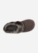 Isotoner Woodlands Knit Slippers, Chocolate Brown image number 1