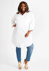 Crepe De Chine Tunic, White image number 0