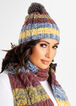 Multi Ombre Cable Pompom Beanie, Multi image number 0