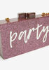 Lulu Party Box Clutch, Purple image number 3