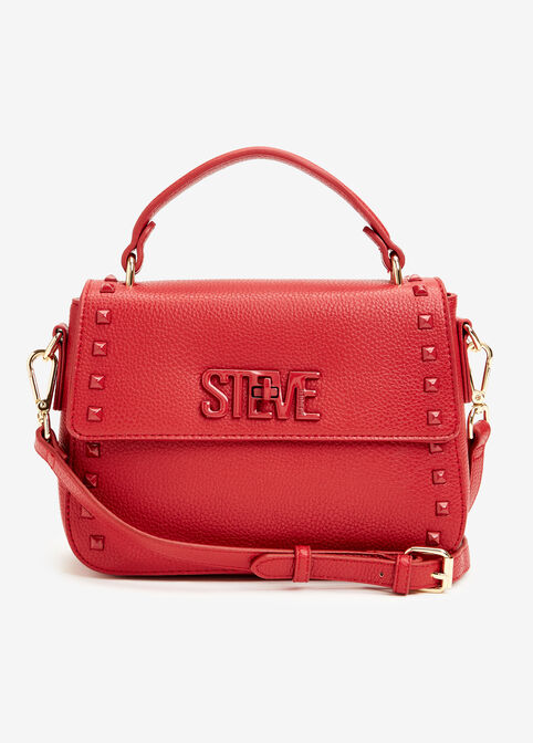 Luxe For Less Steve Madden BDakota Pebbled Faux Leather Clutch Handbag image number 0