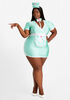 Scrubs Nurse Halloween Costume, Mint Green image number 0
