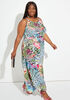 Swirl Print Maxi Dress, Multi image number 0