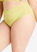 Lace & Mesh Hipster Panty, Green Oasis image number 2