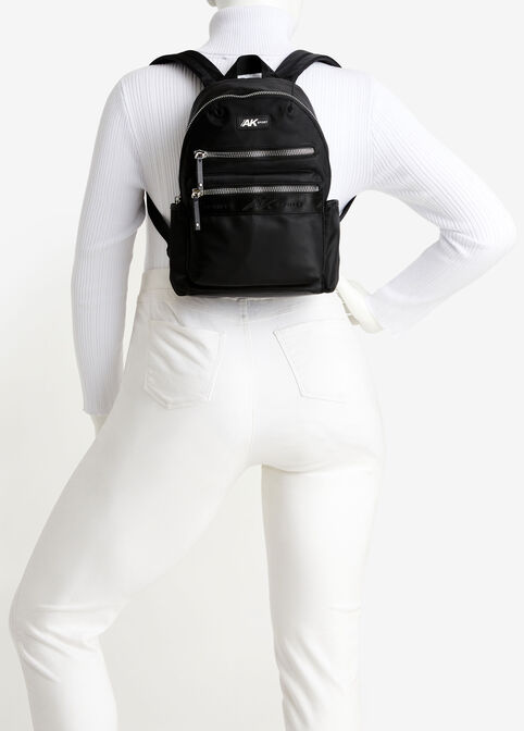 Anne Klein Sport Midi Backpack, Black image number 2